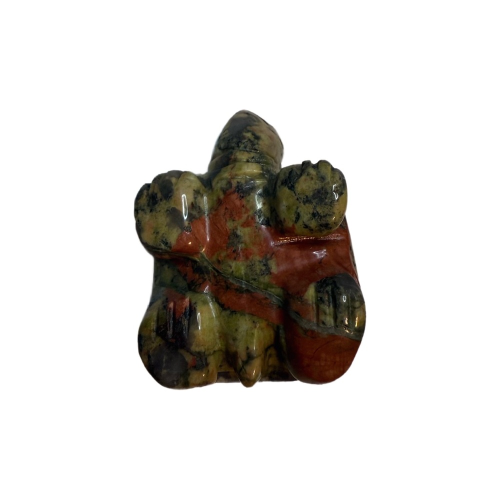 Healing Crystal Guardian Turtle Tortoise Pocket Stone Figurines Carved Gemstone - Picture 3 of 7